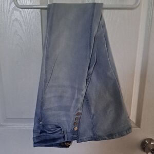 Indigo Rein Dark Blue Denim Jeans with Gold Logo Tag